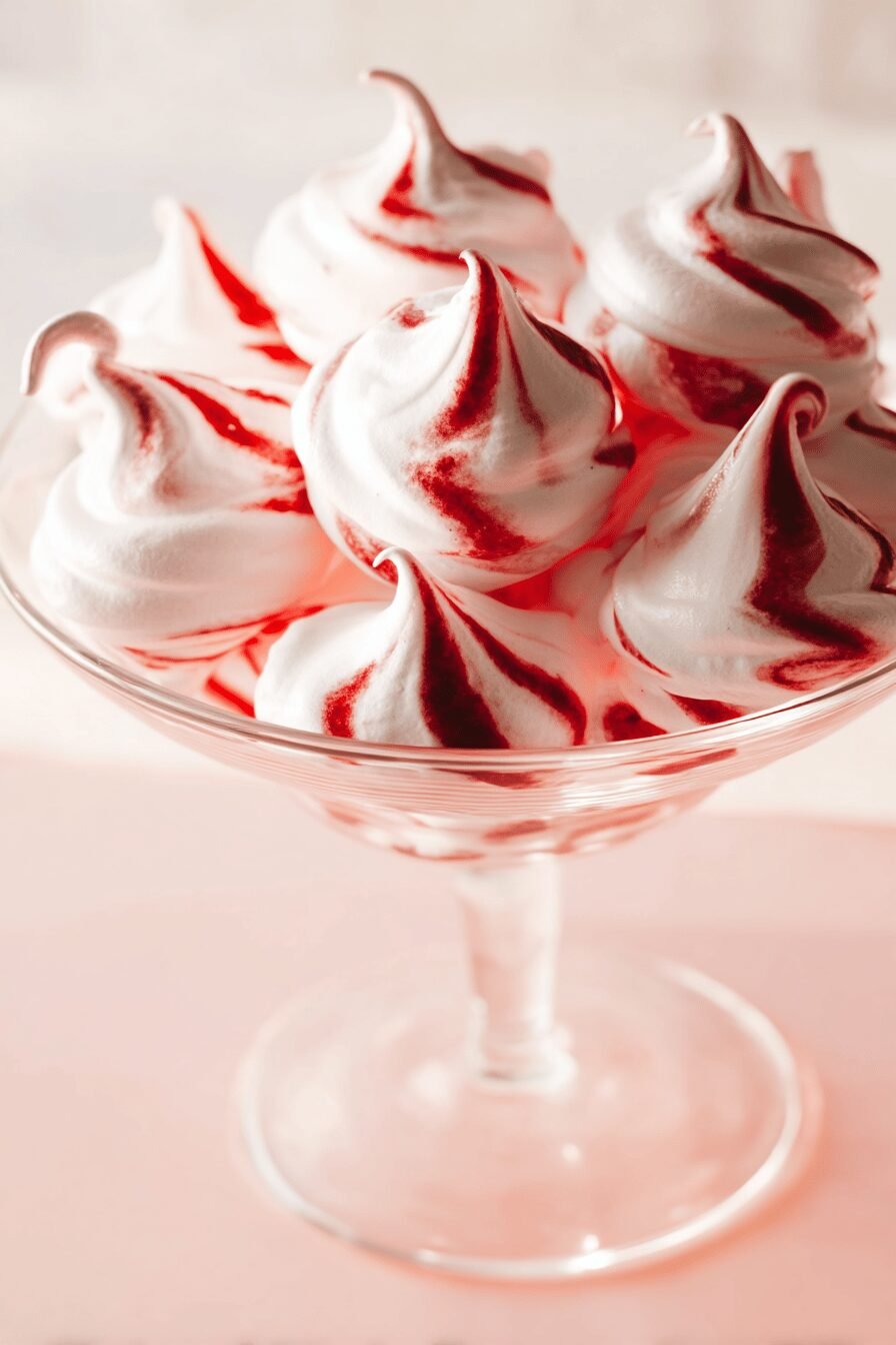 Light & Crispy Strawberry Meringue Cookies: A Delightful Treat